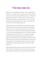 Văn hoá cảm ơn pot