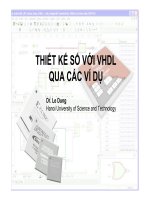 Thiết kế mạch bằng VHDL