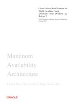 Client Failover Best Practices for Highly Available Oracle Databases: Oracle Database 11g Release 2 pdf