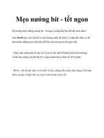 Mẹo nướng bít - tết ngon doc