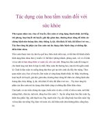 Tác dụng của hoa tầm xuân đối với sức khỏe docx