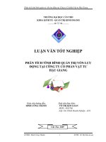 phân tích tình hình quản trị vốn lưu động tại công ty cổ phần vật tư hậu giang