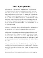 CƯỜNG BẠO ĐẠI VƯƠNG ppt