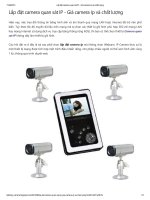 Lắp đặt camera quan sát IP - Giá camera Ip và chất lượng ppt