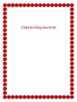 Chữa ho bằng hoa bí đỏ. pdf