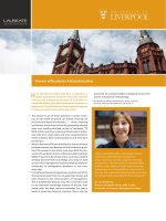 University of Liverpool''''s DBA is designed around this proven educational methodology. pptx