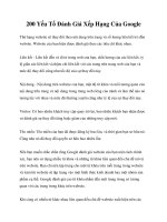 200 Yếu Tố Đánh Giá Xếp Hạng Của Google doc