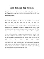 Làm đẹp gian bếp hiện đại docx