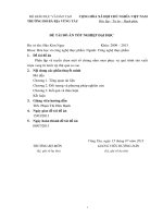 phân lập và tuyển chọn một số chủng nấm men phục vụ quá trình sản xuất rượu vang từ nước ép thịt quả ca cao