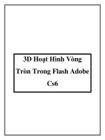3D Hoạt Hình Vòng Tròn Trong Flash Adobe Cs6 pdf