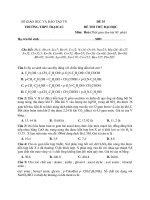 SỞ GIÁO DỤC VÀ ĐÀO TẠO TN TRƯỜNG THPT TRẠI CAU ĐỀ 35 docx