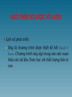 Giới thiệu sơ lược về latex pdf