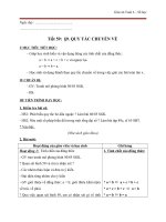 giáo án bài quy tắc chuyển vế - toán 6