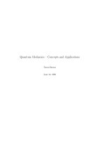 Quantum mechanics   concepts and applications   t  biswas