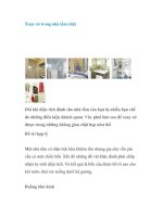 Xoay xở trong nhà tắm chật pptx