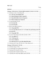 Đồ án ỨNG DỤNG GPS cầm TAY TRONG VIỆC CHỈNH lý