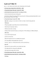 Lịch sử 9 Bài 32