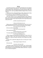 Bình giảng bài thơ Tây Tiến - Chứng minh nhận định nét đau thương nhưng đó là cái buồn bi tráng chứ không phải là cái buồn đâu thương bị lụy potx