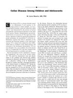 Celiac Disease Among Children and Adolescents pot