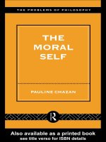 The Moral Self potx