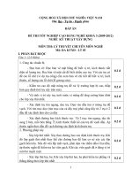 đáp án đề thi lý thuyết-kỹ thuật xây dựng-mã đề thi ktxd-th (3)