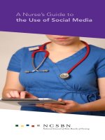 A Nurse’s Guide to the Use of Social Media docx