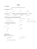 Đề thi môn toán tuyển sinh vào lớp 10 trường chuyên số 97 pptx