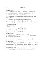 Đề thi thử đại học môn toán năm 2013 - THPT Lý Thường Kiệt - Hải Phòng - Đề số 37 pptx