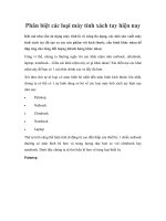 Phân biệt các loại máy tính xách tay hiện nay pot