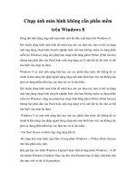 Chụp ảnh màn hình không cần phần mềm trên Windows 8 docx