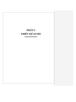 Thiết kế cầu qua sông Cầu - Bắc Ninh