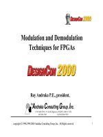 Thiết kế các modul trong FPGA