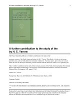 A further contribution to the study of the mortuary customs of the North American Indians docx