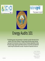 Energy Audits 101: WHAT IS AN ENERGY AUDIT? pot