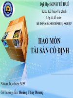 HAO MÒN TÀI SẢN CỐ ĐỊNH pot