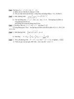 Đề Thi Thử Đại Học Khối A, A1, B, D Toán 2013 - Phần 17 - Đề 17 potx