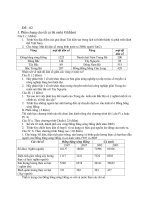 Đề Thi Thử Tốt Nghiệp Địa Lý 2013 - Phần 1 - Đề 26 pptx