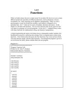 C++ Lab 8 Functions pptx