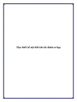 Mẹo thiết kế nội thất khi tài chính eo hẹp pdf