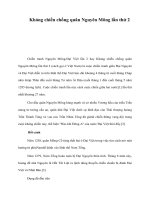 Kháng chiến chống quân Nguyên Mông lần thứ 2 potx