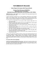 FOR IMMEDIATE RELEASE - Yahoo! Reports First Quarter 2004 Financial Results pot