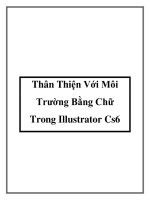 Thân Thiện Với Môi Trường Bằng Chữ Trong Illustrator Cs6 doc