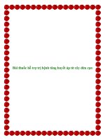 Bài thuốc hỗ trợ trị bệnh tăng huyết áp từ cây dừa cạn potx