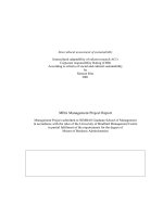 Intercultural adaptability of oekom research AG’s Corporate responsibility Rating (CRR) According to criteria of social and cultural sustainability doc