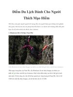 Điểm Du Lịch Dành Cho Người Thích Mạo Hiểm pot