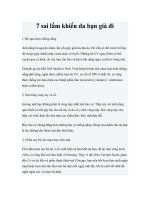 7 sai lầm khiến da bạn già đi pdf