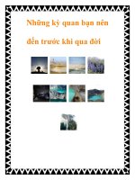 Những kỳ quan bạn nên đến trước khi qua đời pptx