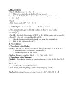 Đề Thi Thử Tốt Nghiệp Toán 2013 - Phần 2 - Đề 9 docx