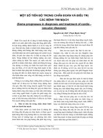 Một số tiến bộ trong chẩn đoán và điều trị các bệnh tim mạch pptx