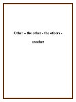 Other – the other - the others another potx